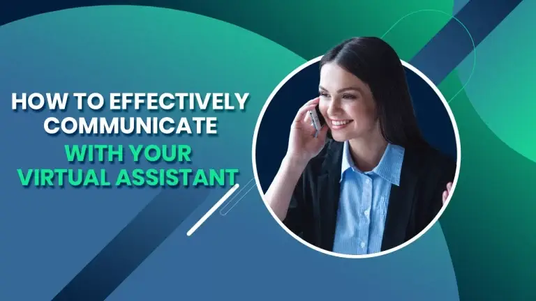 Young white businesswoman Effectively Communicating with her Virtual Assistant