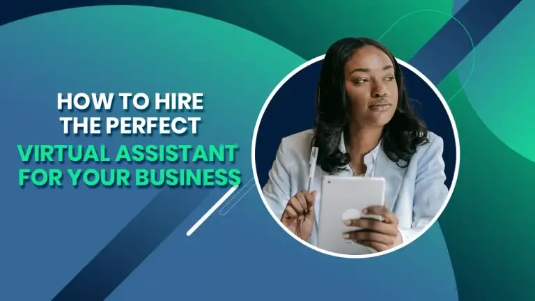 African businesswoman thinking about how to Hire the Perfect Virtual Assistant for her Business.